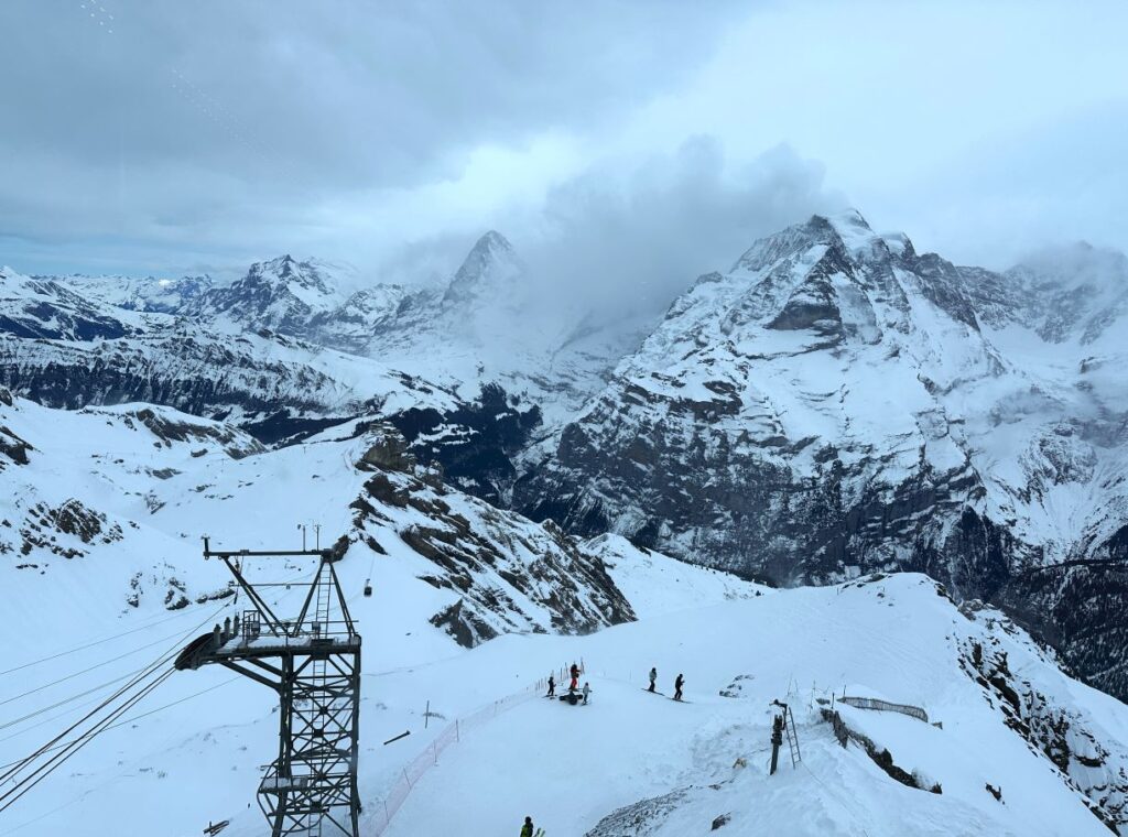 Панорама з ресторану Piz Gloria